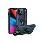 İphone 13 Pro Kılıf Sofya Yüzüklü Silikon Kapak - Lacivert-2