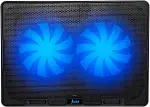 Windy LED Aydınlatmalı Notebook Soğutucu Siyah-4