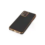 Oppo A54 4g Kılıf Volet Silikon - Siyah-5