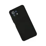 Xiaomi Mi 11 Kılıf Kelvin Kartvizitli Silikon - Siyah-2