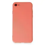 İphone 7 Kılıf First Silikon - Turuncu-1