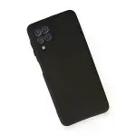 Samsung Galaxy A22 Kılıf First Silikon - Siyah-2