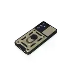 Samsung Galaxy M34 5g Kılıf Pars Lens Yüzüklü Silikon - Gold-5