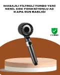 Masaj Fonksiyonlu Filtreli Duş Başlığı Dayanıklı Yapı-1