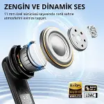 Air Pro 4i Kulak Içi Bluetooth Kulaklık - Hibrit Aktif Gürültü Engelleme - 40 Saat Kullanım Süresi --2