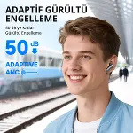 Air Pro 4i Kulak Içi Bluetooth Kulaklık - Hibrit Aktif Gürültü Engelleme - 40 Saat Kullanım Süresi --3