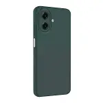 Samsung Galaxy A07 4g First Silikon - Koyu Yeşil-5