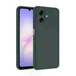 Samsung Galaxy A07 4g First Silikon - Koyu Yeşil-1