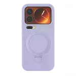 Xiaomi Mi 17 Pro Max Regal Magsafe Standlı Kapak - Lila-3