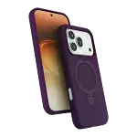 Huawei Honor 600 Regal Magsafe Standlı Kapak - Derin Mor-1