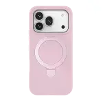 Huawei Honor 600 Pro Regal Magsafe Standlı Kapak - Açık Pembe-3