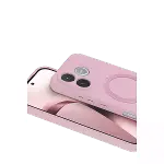 Huawei Honor 600 Lite Regal Magsafe Standlı Kapak - Açık Pembe-2
