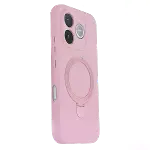 Huawei Honor 600 Lite Regal Magsafe Standlı Kapak - Açık Pembe-3