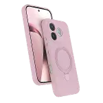 Huawei Honor 600 Lite Regal Magsafe Standlı Kapak - Açık Pembe-1