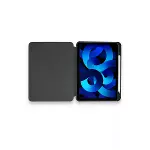 İpad Pro 11 (2021) Kılıf Ling 360 Kalemlikli Tablet Kılıf - Siyah-4