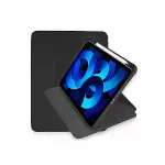 İpad Pro 11 (2021) Kılıf Ling 360 Kalemlikli Tablet Kılıf - Siyah-1