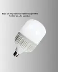 Enerji Tasarruflu Şarjlı LED Ampul 30W Beyaz Işık-4
