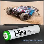 G465 4'lü Pil Şarj Aleti + 4 Adet AAA 650 mAh Şarjlı İnce Kalem Pilli Set-5