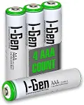 G465 4'lü Pil Şarj Aleti + 4 Adet AAA 650 mAh Şarjlı İnce Kalem Pilli Set-7