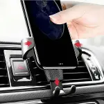 Araç İçi Klima Izgarasına Takılabilen Plastik Oto Telefon Tutucu Gravity-4