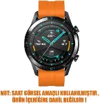 Xiaomi Watch 5 için Kordon, Silicone RapidBands Turuncu [Watch 5 ile Uyumlu Kordon - Turuncu]-2