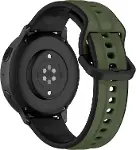 22mm ile Uyumlu Saatler için Çift Renkli Şerit Model 46mm Silikon Kordon HUAWEI Watch (GT6 Pro/GT6/G-2