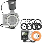 Meike Fc110 Led Makro Ring Flaş, Canon, Nikon, Pentax, Olympus Uyumlu-1