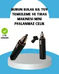 USB şarjlı, yıkanabilir başlıklı kişisel bakım cihazı-Tıraş Makinesi-1