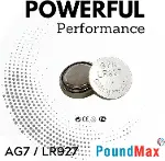 10x AG7, LR57, LR927, 395 1,5V Alkalin Pil Düğme Hücreleri, SR927, SR927W Saat oyuncakları, küçük el-4