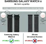 Samsung Galaxy Watch 6 Classic 47mm için Kordon Milano Loop Çok Renkli [Galaxy Watch 6 Classic 47mm-2