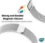 Samsung Galaxy Watch 6 Classic 47mm için Kordon Milano Loop Çok Renkli [Galaxy Watch 6 Classic 47mm-4