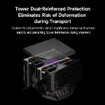RT720 TC ARGB BK CPU Hava Soğutucu, 7 Isı Borusu, Çift 120mm PWM Fan, AMD AM4/AM5 & Intel LGA1700/18-5