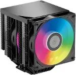RT720 TC ARGB BK CPU Hava Soğutucu, 7 Isı Borusu, Çift 120mm PWM Fan, AMD AM4/AM5 & Intel LGA1700/18-1