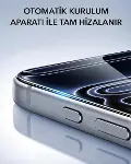 [SAPPHIRE CAM,KOLAY UYGULAMA SET] iPhone 15,16 ile Tam Uyumlu EXTRA HD,Safir Cam,Otomatik Aparat Set-6