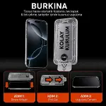 [SAPPHIRE CAM,KOLAY UYGULAMA SET] iPhone 15,16 ile Tam Uyumlu EXTRA HD,Safir Cam,Otomatik Aparat Set-7
