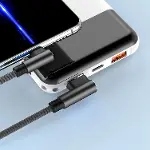 3 Metre TYPE-C Şarj Kablosu HIZLI Şarj Samsung ile Uyumlu Type c to Type C Uzun Kablo-5