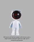 360° Ayarlanabilir Başlıklı Astronot Gece Lambası-2
