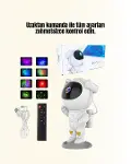 Bluetooth ve Dahili Ses Özellikli Astronot Projeksiyon Lambası-3
