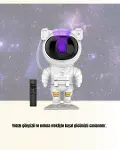 Bluetooth ve Dahili Ses Özellikli Astronot Projeksiyon Lambası-4