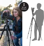 Befree Advanced AS, Kamera Tripod, Lever Lock, Arca-Swiss, Taşınabilir, Kompakt Seyahat Tripod Kiti,-3