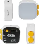 HR-PH002 RGB Mini LED Video Işığı Type-C Şarjlı Ekranlı 2000mAh-2