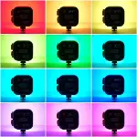 HR-PH002 RGB Mini LED Video Işığı Type-C Şarjlı Ekranlı 2000mAh-4