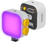 HR-PH002 RGB Mini LED Video Işığı Type-C Şarjlı Ekranlı 2000mAh-1