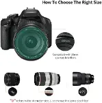 B-Series 72mm ND2-ND400 ND Filtre-3