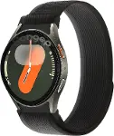 Travel Loop 20mm Kumaş Kordon Samsung Galaxy Watch FE/7/6/5/4 Serisi İçin (40mm/44mm) Terletmeyen Ra-1
