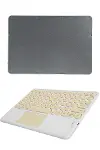 Touchpad Uyumlu Bluetooth Klavye Slim Kablosuz Wifi Q Klavye-5