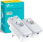 TL-PA4010PKIT, AV600 AC Güç Soketli Powerline Adaptör Başlangıç Kiti-1