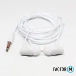 Factor­ M FM­03 Kulakiçi Mikrofonlu Kablolu Kulaklık Beyaz (FM­FM03KB)-3