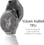 Huawei Watch GT5 Pro 46mm için 360° Kasa Koruyucu Yumuşak TPU Kılıf Dokunmatiği ve Netliği Etkilemey-2