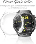 Huawei Watch GT5 Pro 46mm için 360° Kasa Koruyucu Yumuşak TPU Kılıf Dokunmatiği ve Netliği Etkilemey-6